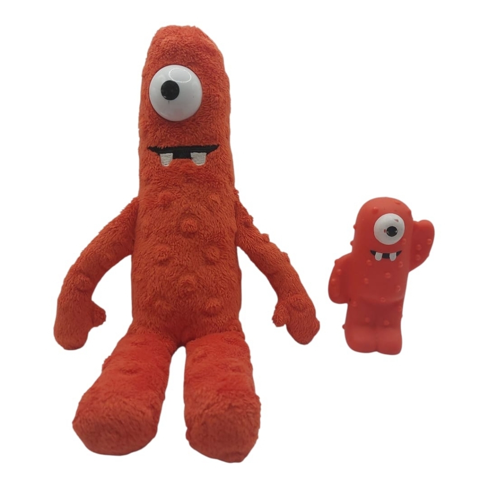 TY Beanie Baby Muno Plush and Action Figure from Yo Gabba Gabba 2012
